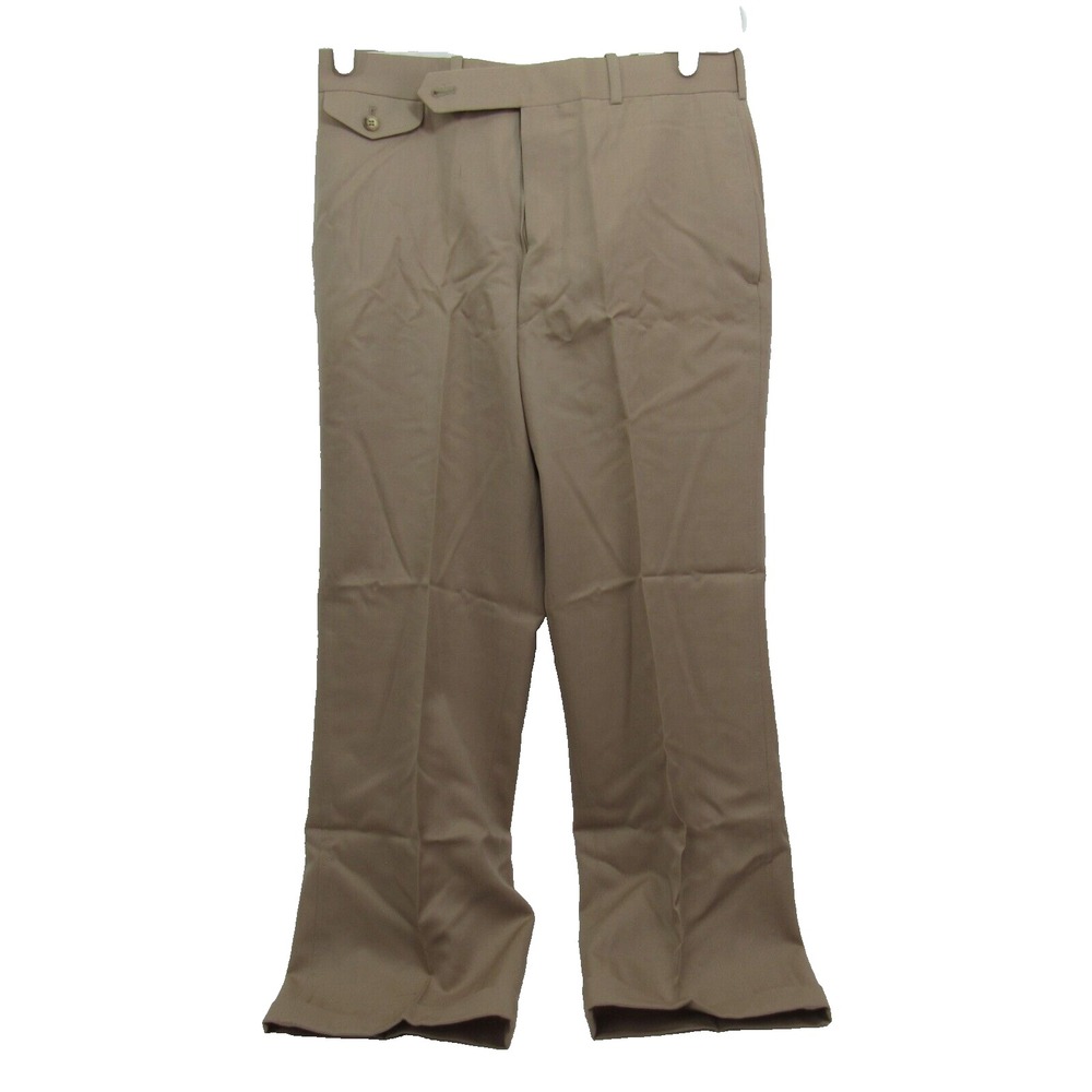 Allen Solly Men's Navy Tan Wool Dress Pants  SIZE‎ 32W X 28L